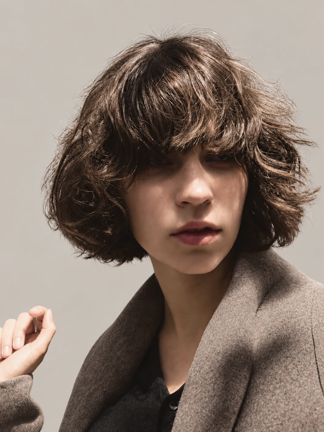 Corte bob texturizado